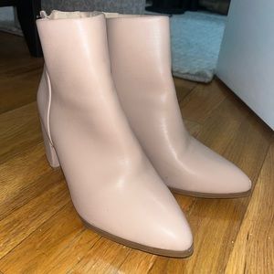 Beige Booties